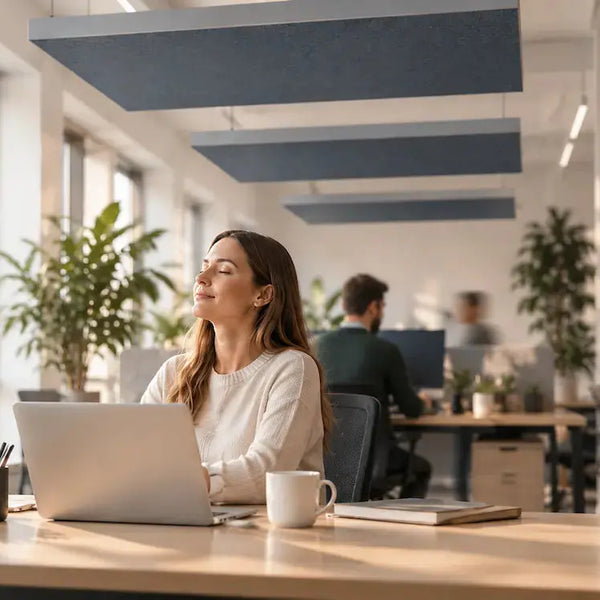 Lärm im Büro: Wie Raumakustik Gesundheit und Wohlbefinden beeinflusst freiraum Akustik Onlineshop