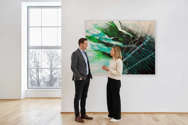Akustikbild mit Kunst für bessere Gespräche