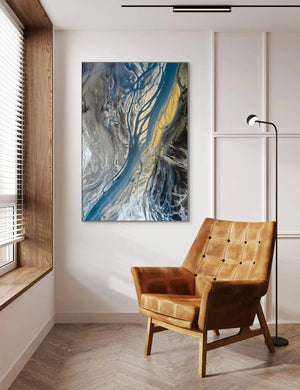 Akustikbild "River Delta" freiraum Akustik