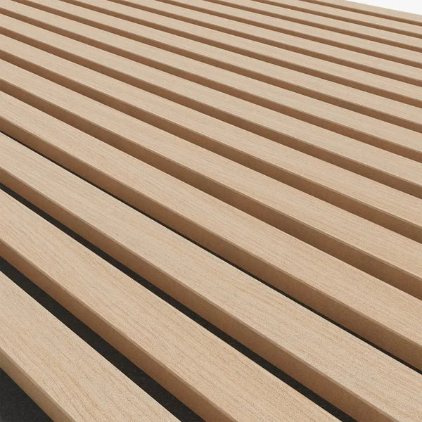 Akustikpaneel aus Eiche im Detail