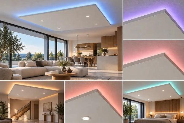 LED-Beleuchtung für Deckensegel pro laufender Meter Rahmen freiraum Akustik