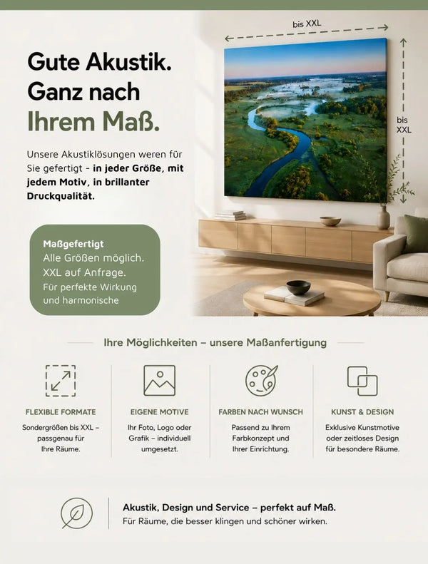 Akustikprodukte Manufaktur Maßanfertigung