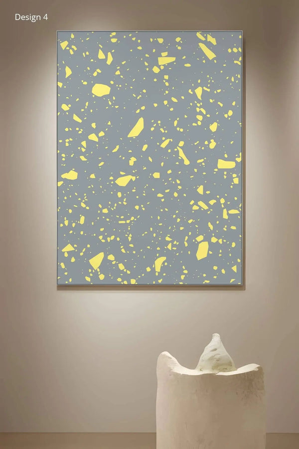 Akustikbilder-Design_09-Terrazzo-Coolgrey+Zitrone