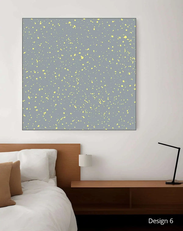 Akustikbilder-Design-14-Galaxis-Coolgrey+Zitrone