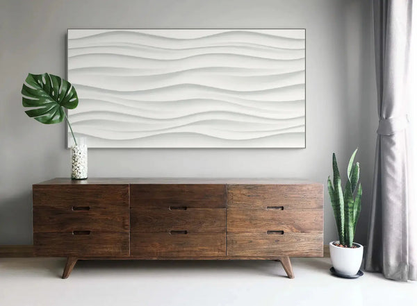 Akustikbild mit Design "Waves" freiraum Akustik