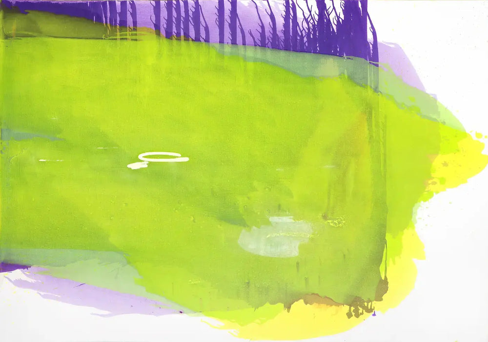 no. 7 roommoved 1344 x 200 cm oel auf leinw. 2013