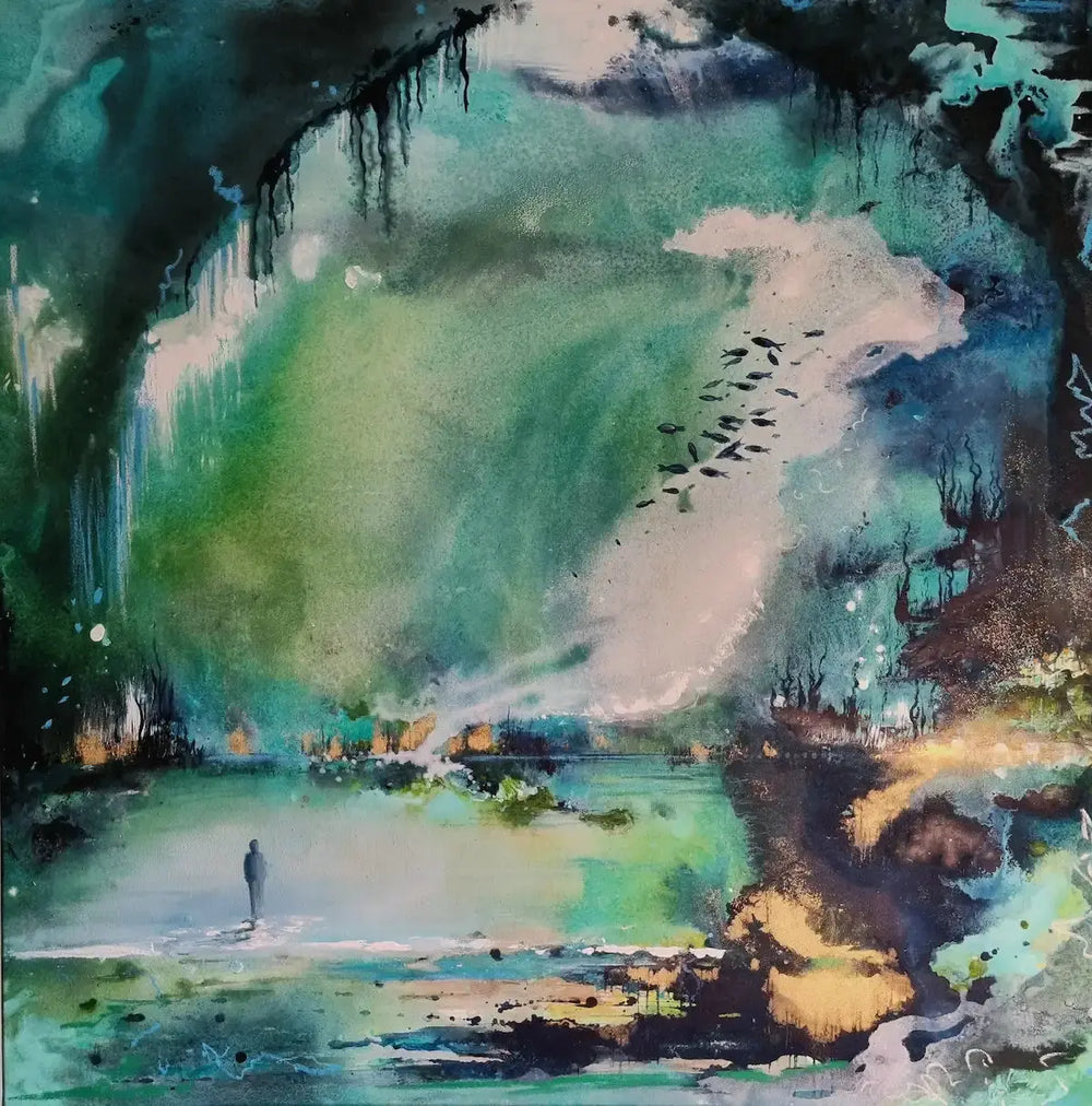 Schallabsorbierende Kunst von Stefanie Hagemann