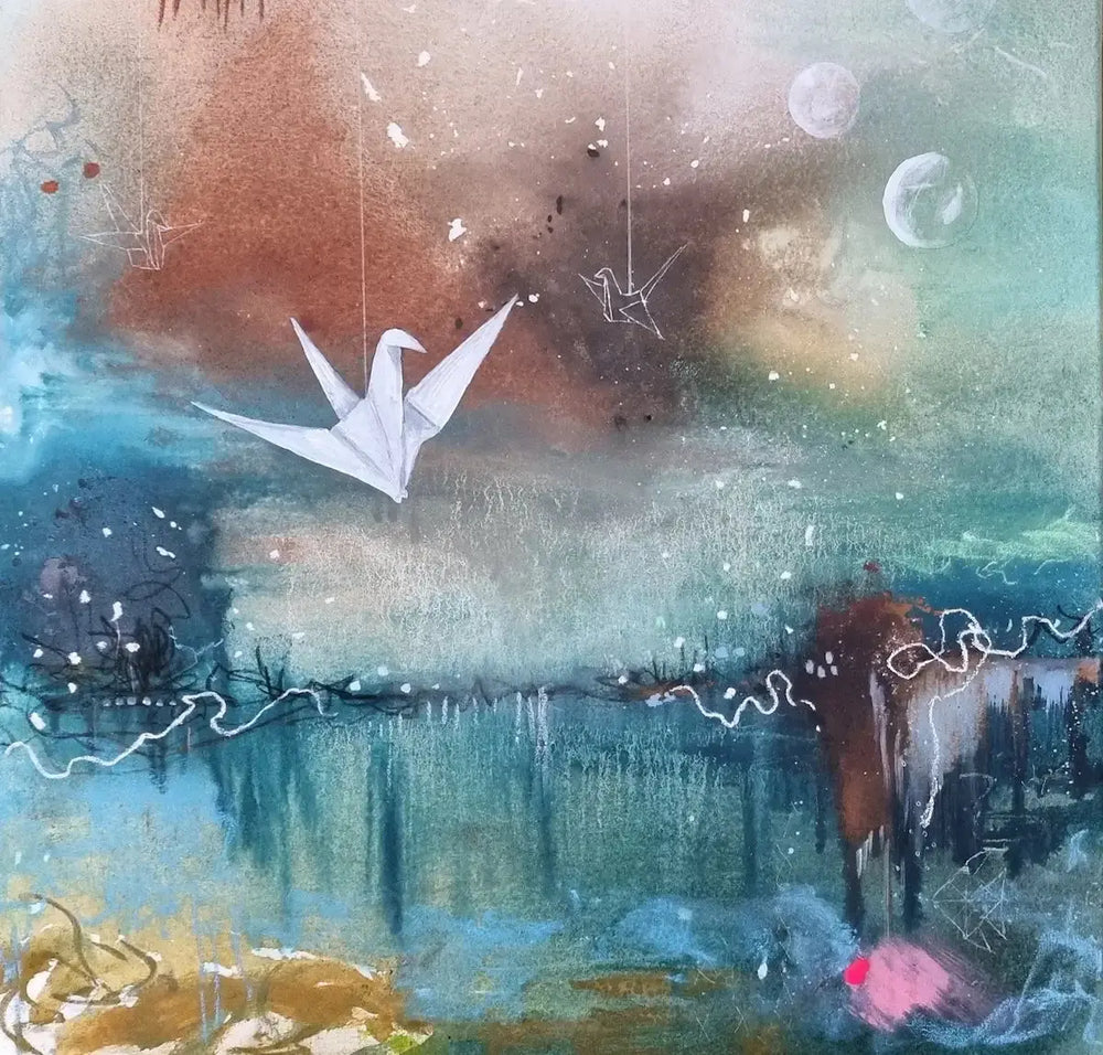 Akustikkunst Paper Dreams von Stefanie Hagemann