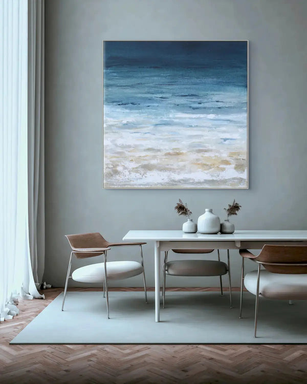 Kunst Meer gemalt